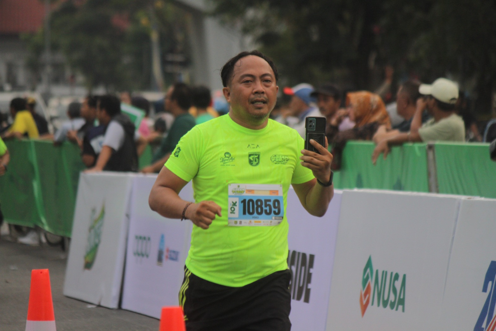 Demi Keselamatan, Gunakan Nomor Bib Sendiri di Green Force Run 2025