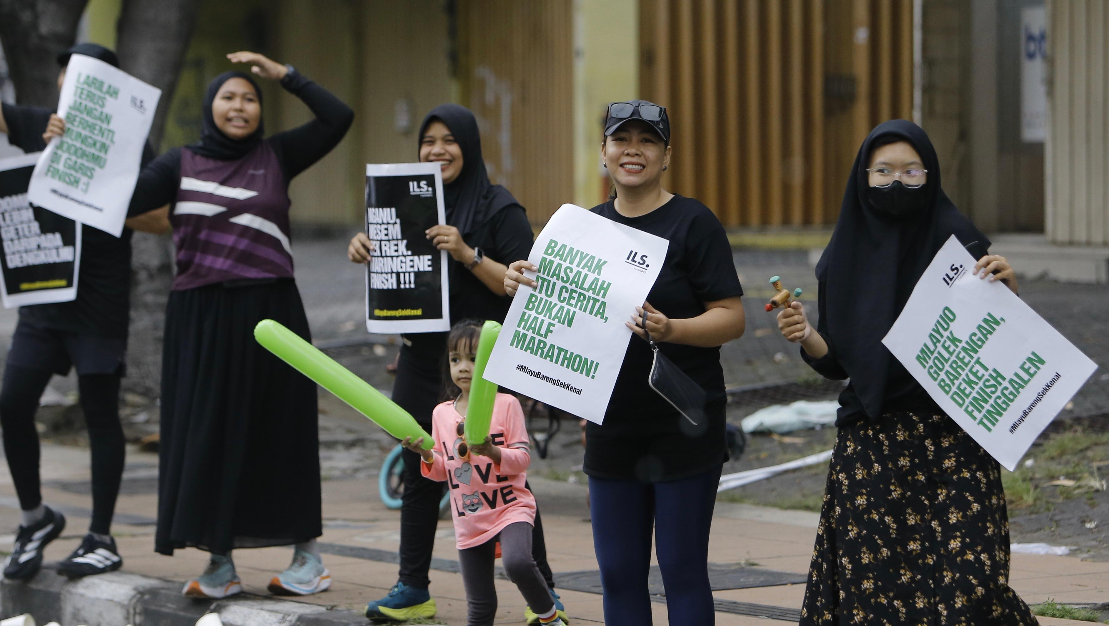 Barisan Pemompa Semangat di Sepanjang Rute GFR 2025
