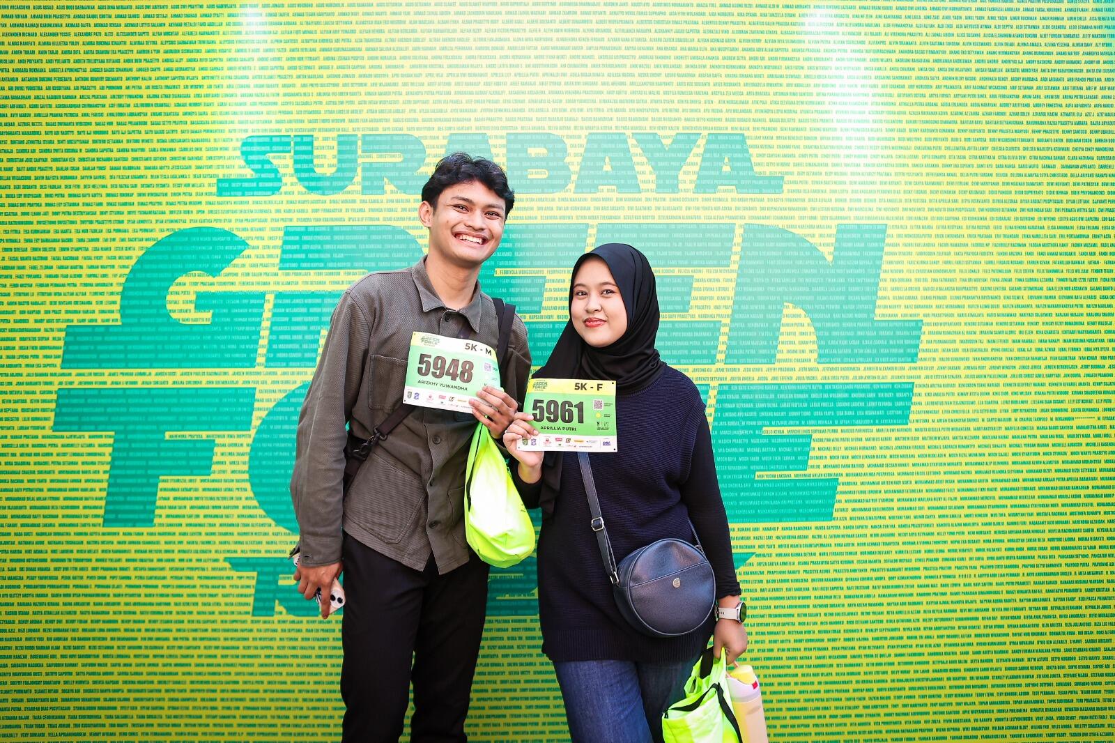 Pacar Jadi Pacer, Personal Best Jadi Target di Surabaya Green Force Run 2026