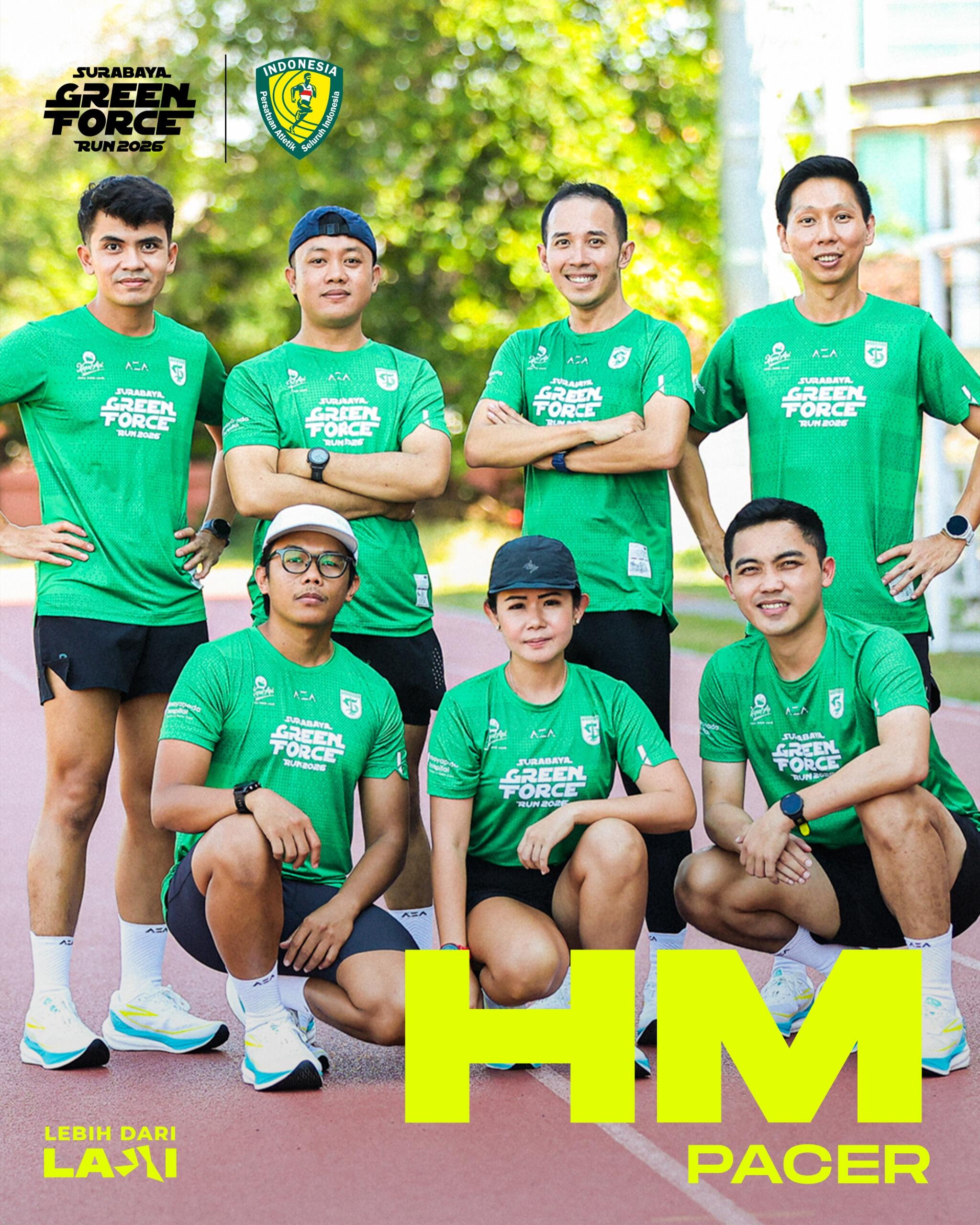 Selamat Bertugas! Yuk Kenalan Sama Pacer Surabaya Green Force Run 2026