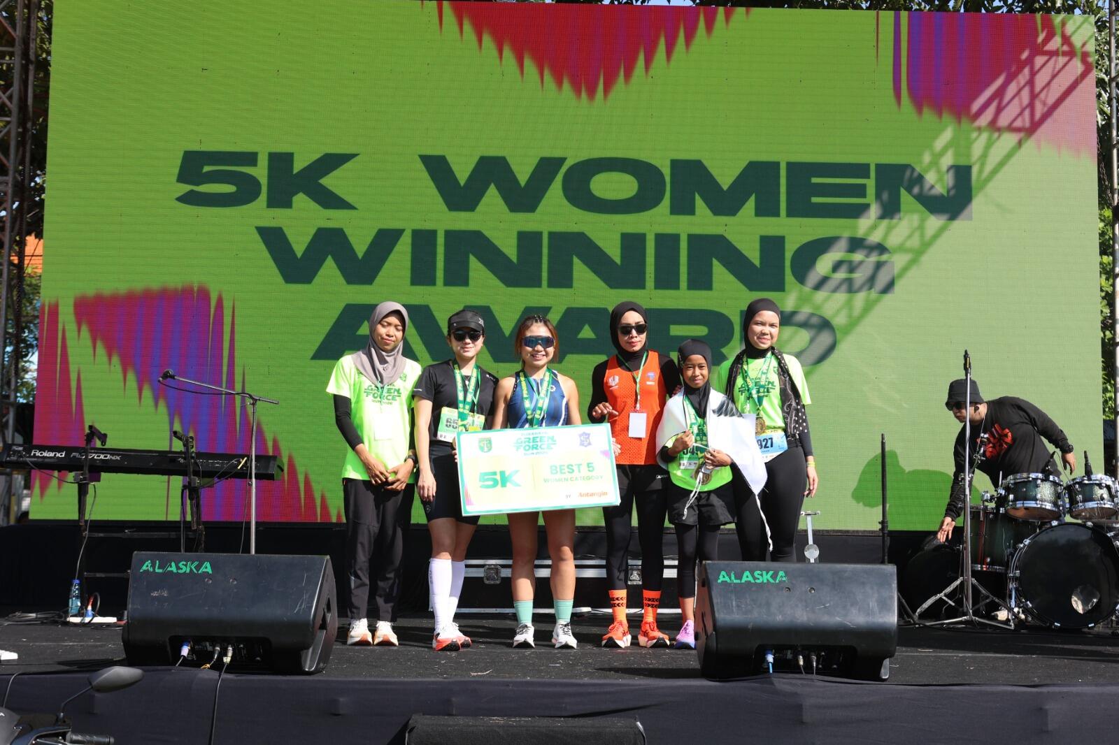 Awarding 5K Surabaya Green Force Run 2026 (Women)