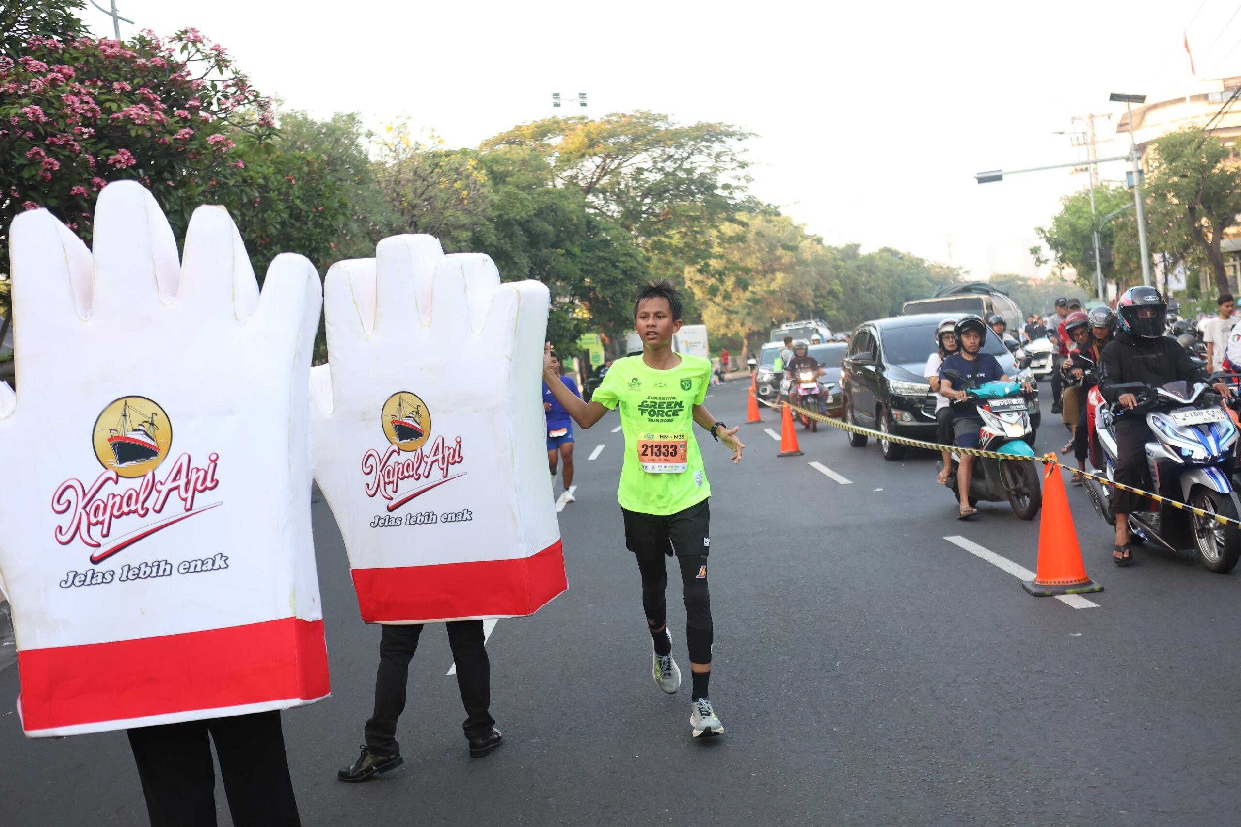 Para Pemompa Semangat Surabaya Green Force Run 2026